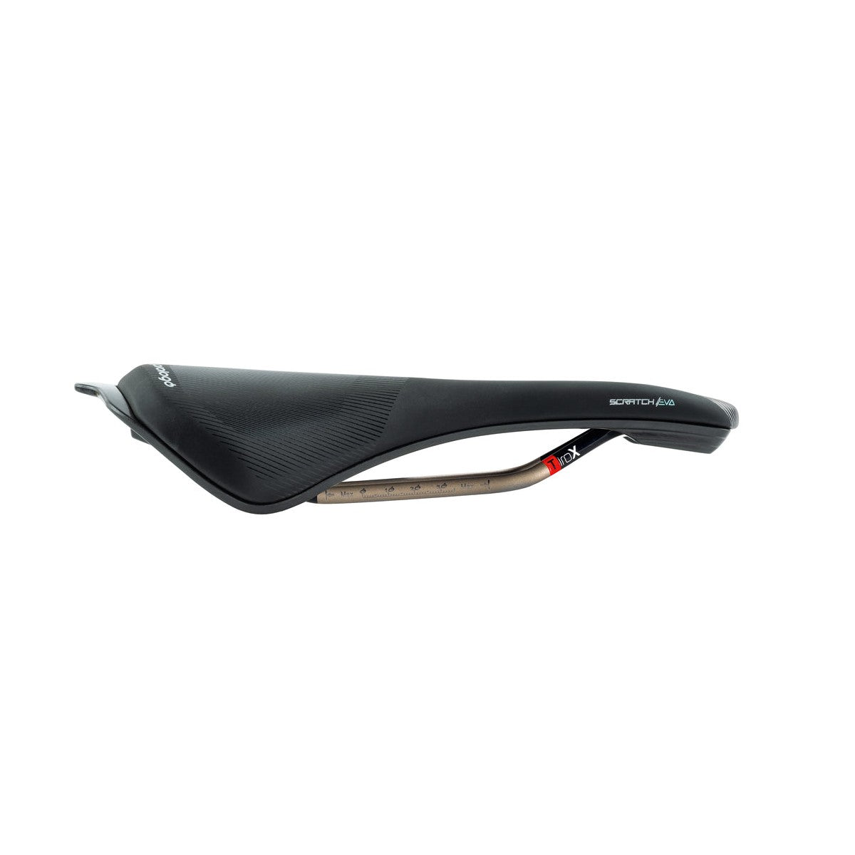 PROLOGO SCRATCH EVA Women's Saddle 140mm Width Tirox Rails Black