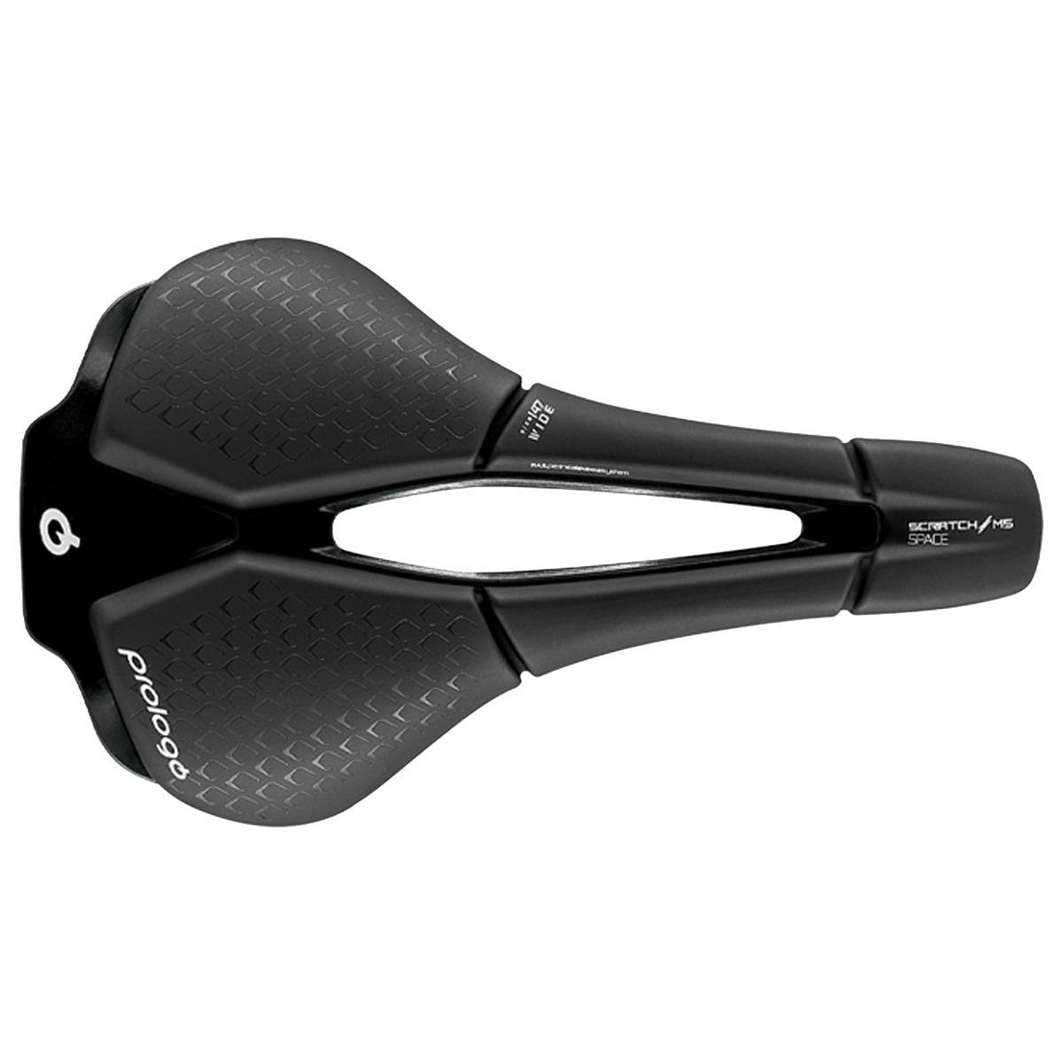 Saddle PROLOGO SCRATCH M5 PAS SPACE Carbon track width 147mm Black