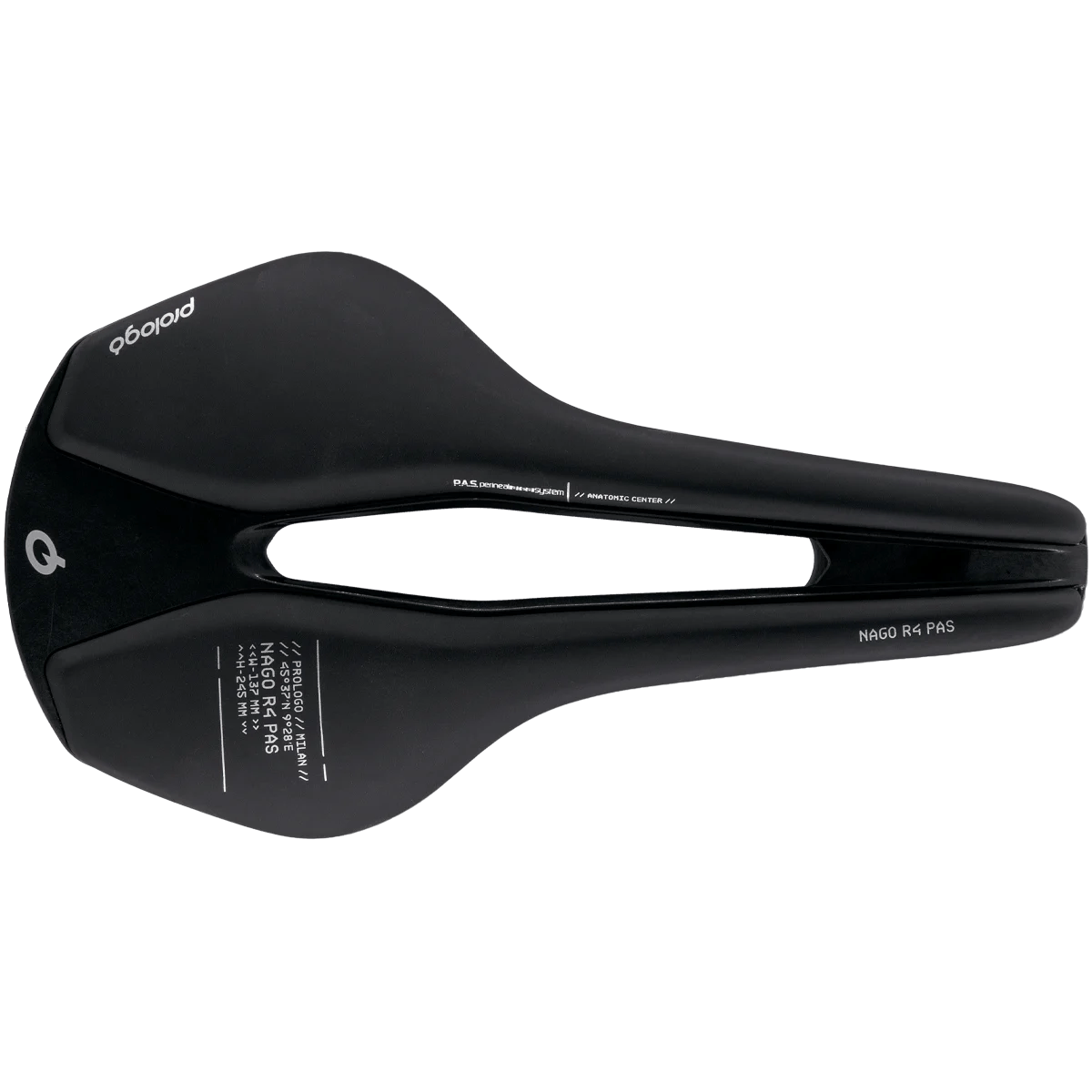 Saddle PROLOGO NAGO R4 PAS 137 Tirox Black