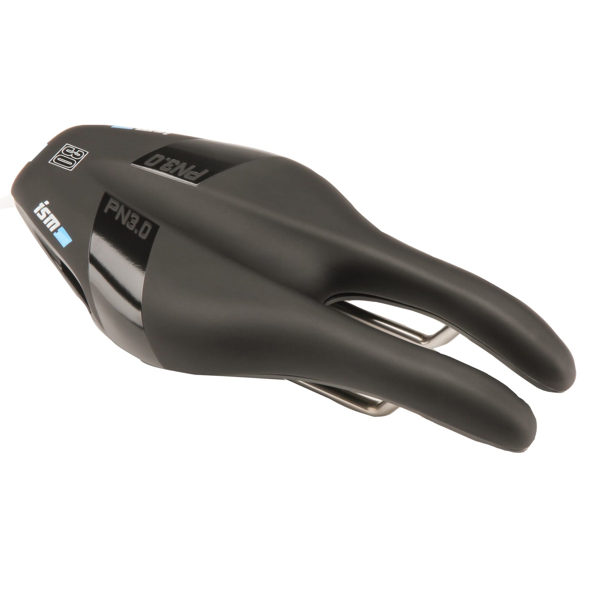 Selle ISM PN 3.0 120mm  Rails Inox Noir