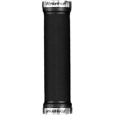 REVERSE COMPONENTS CLASSIC Lock-On grips Ø 29mm Black/Silver