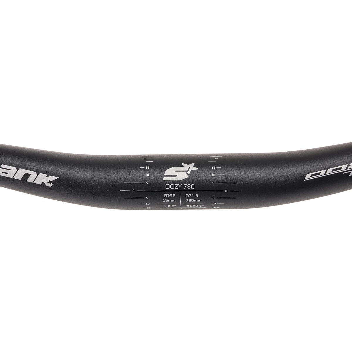 SPANK OOZY TRAIL 780 VIBROCORE Rise 15mm 780mm Black Hanger