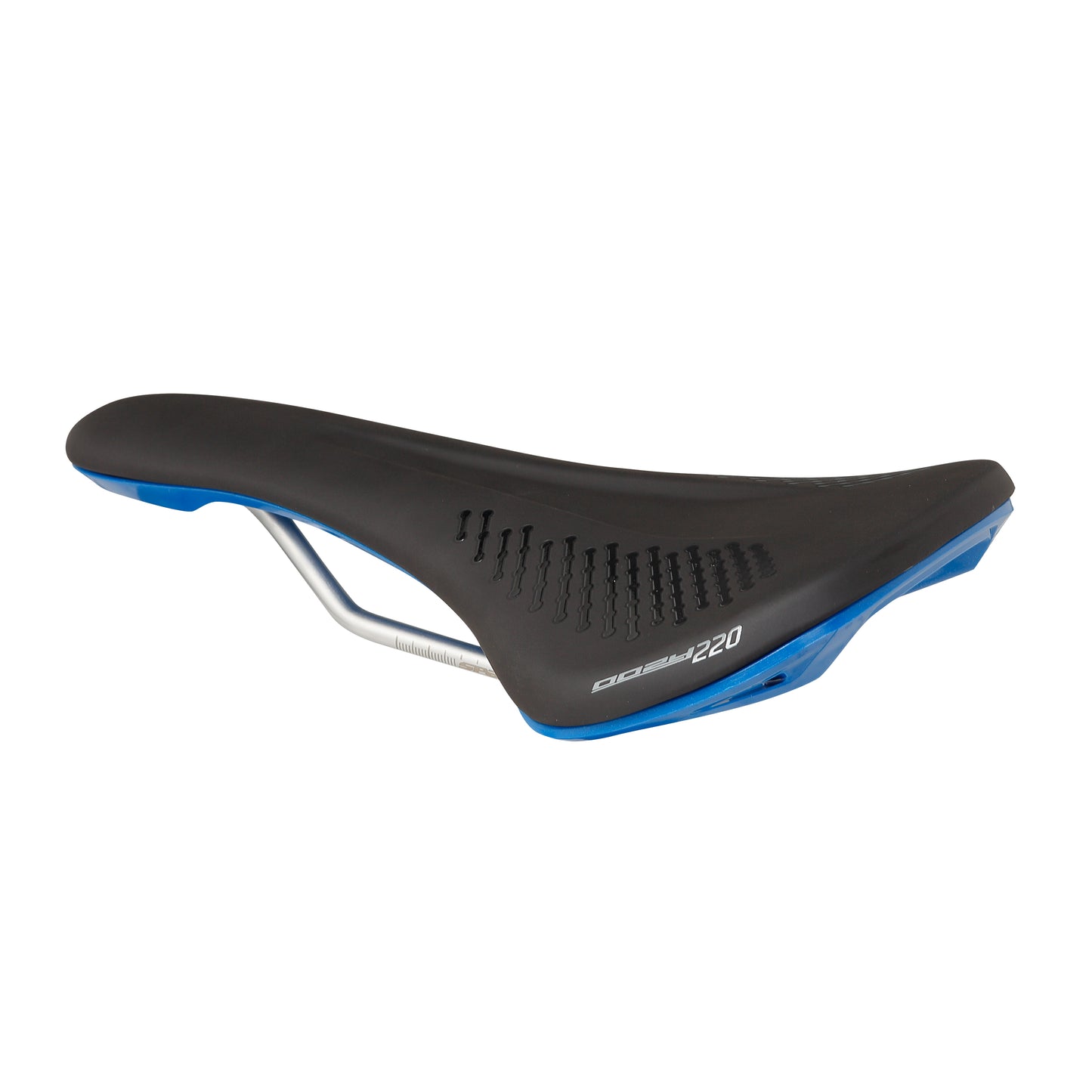 Saddle SPANK OOZY 220 144mm Rails CrN/Ti Blue