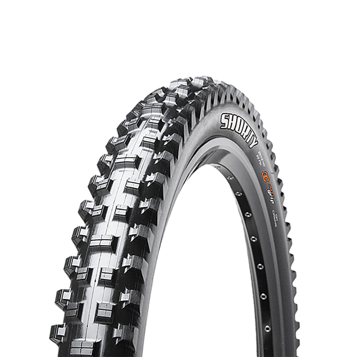 Pneu MAXXIS SHORTY 27,5x2,40 WT DH 3C Grip Tubeless Ready Souple Noir