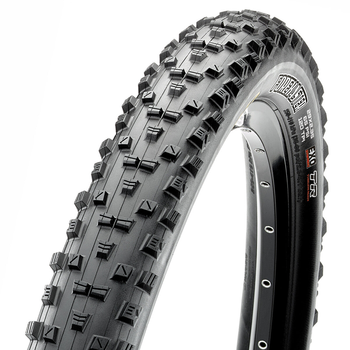 MAXXIS FOREKASTER 27.5x2.40 Exo 3C MaxxTerra Tubeless Ready Soft Black tire