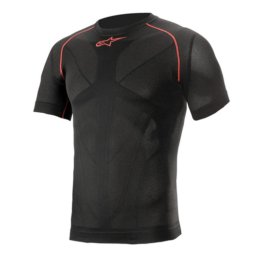 Underwear ALPINESTARS RIDE TECH V2 SUMMER Short Sleeve Black/Red