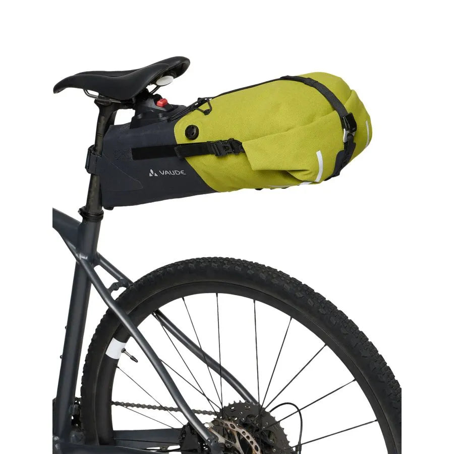 Saddle bag VAUDE TRAILSADDLE L 10.5 L Black/Green