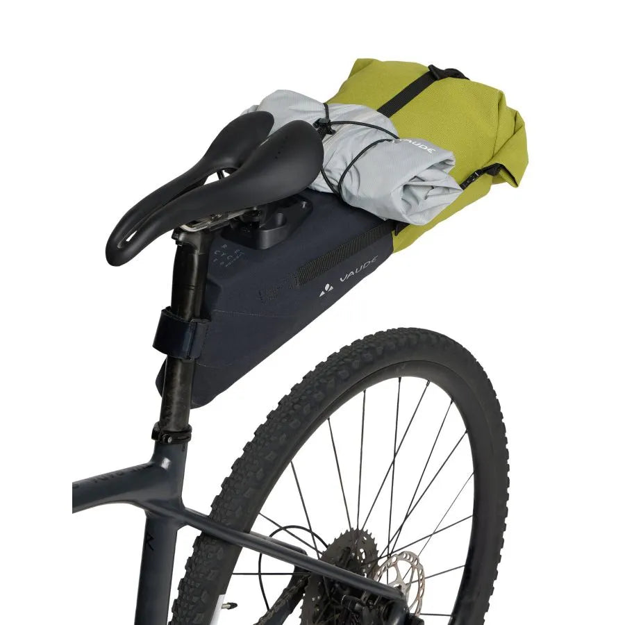 Saddle bag VAUDE TRAILSADDLE L 10.5 L Black/Green
