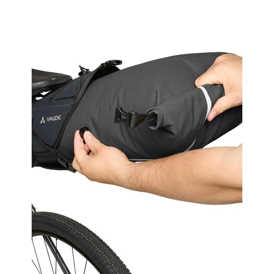 Saddle bag VAUDE TRAILSADDLE CAGE 15 L Black