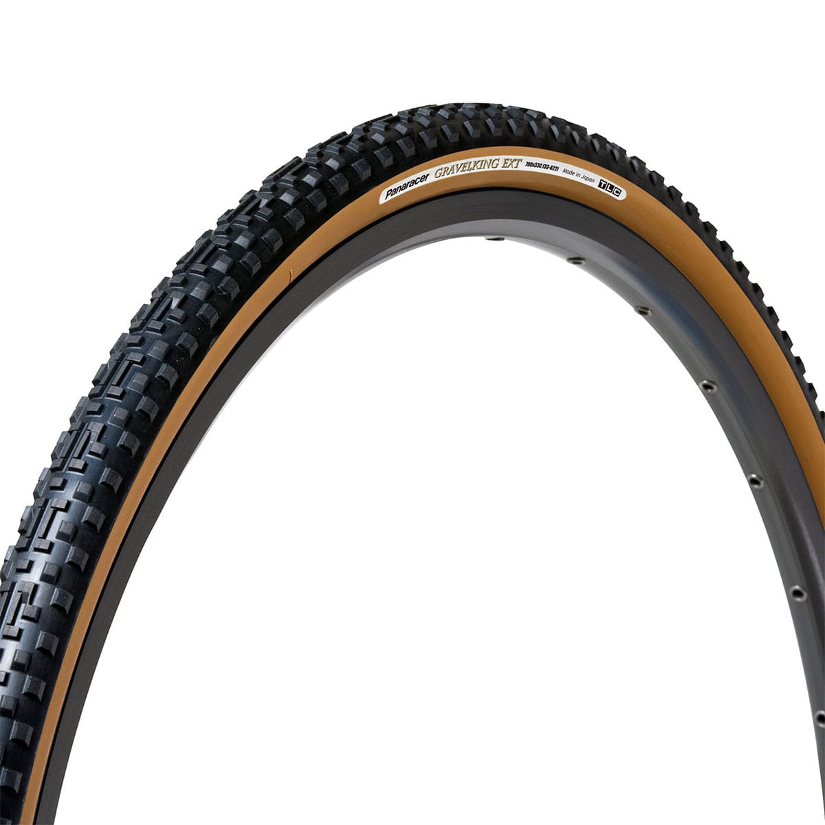 PANARACER GRAVELKING EXT+ 700x35c Tubeless Ready Brown tire