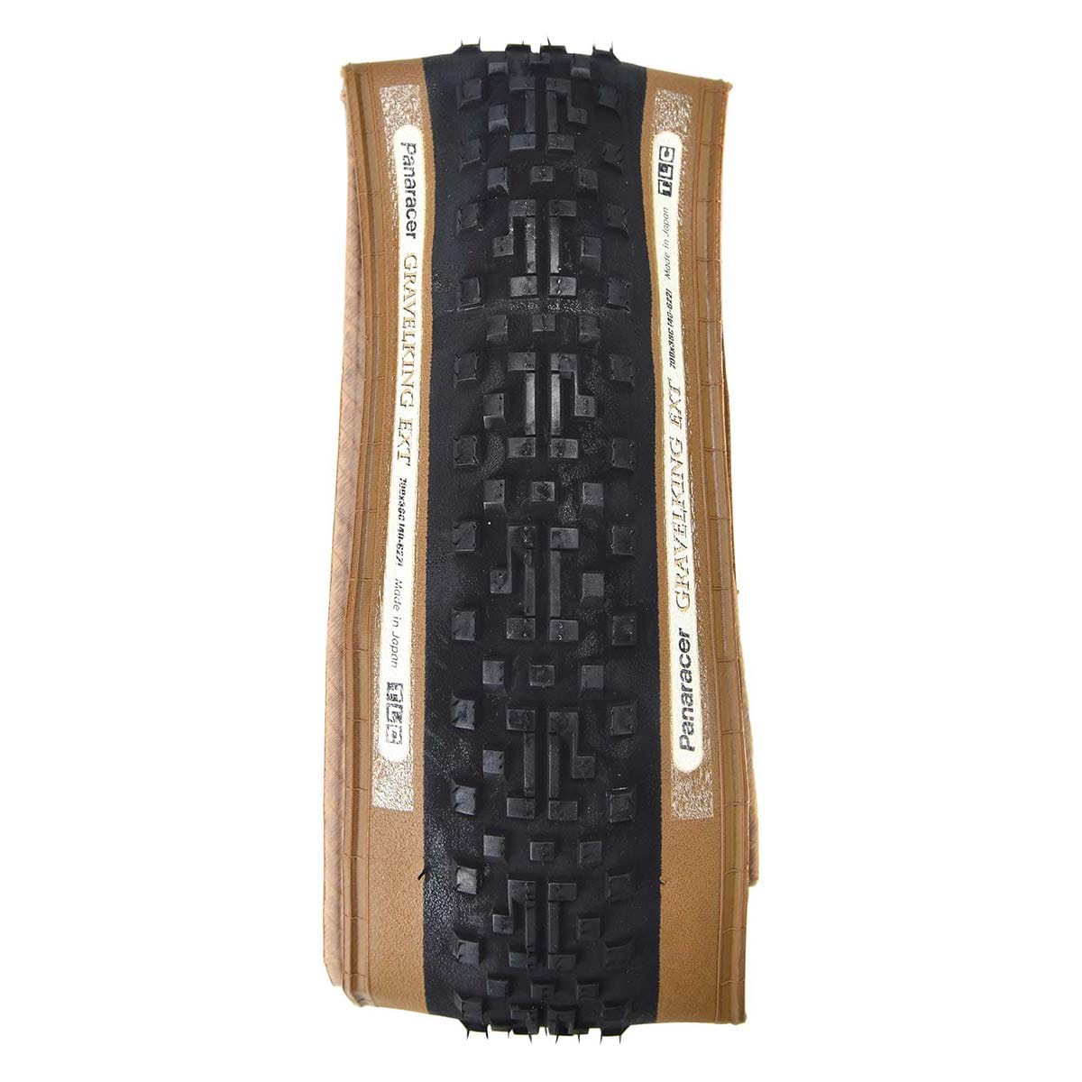 PANARACER GRAVELKING EXT+ 700x35c Tubeless Ready Brown tire