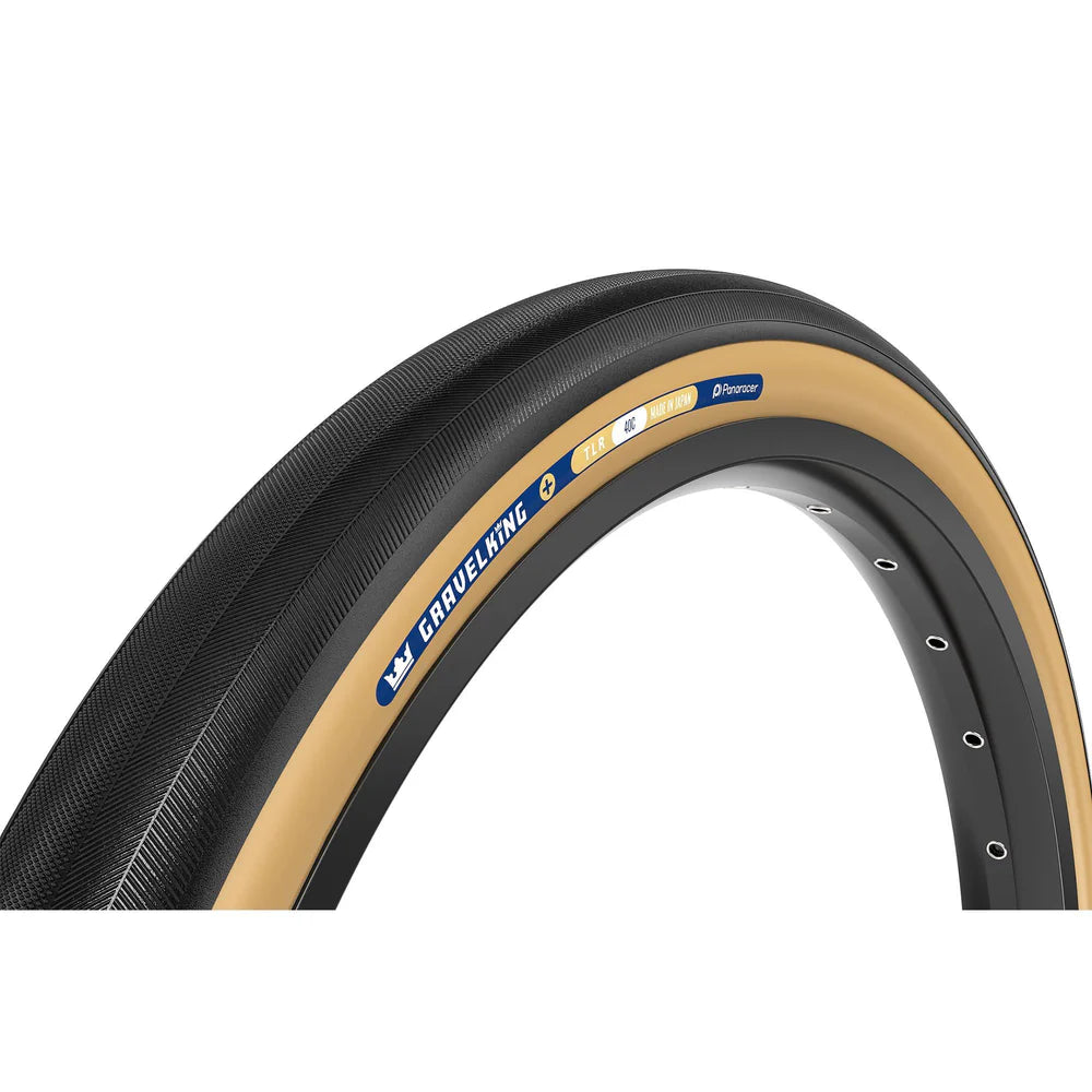 PANARACER GRAVELKING SLICK+ TLR 700x30c tire Tubeless Ready Beige