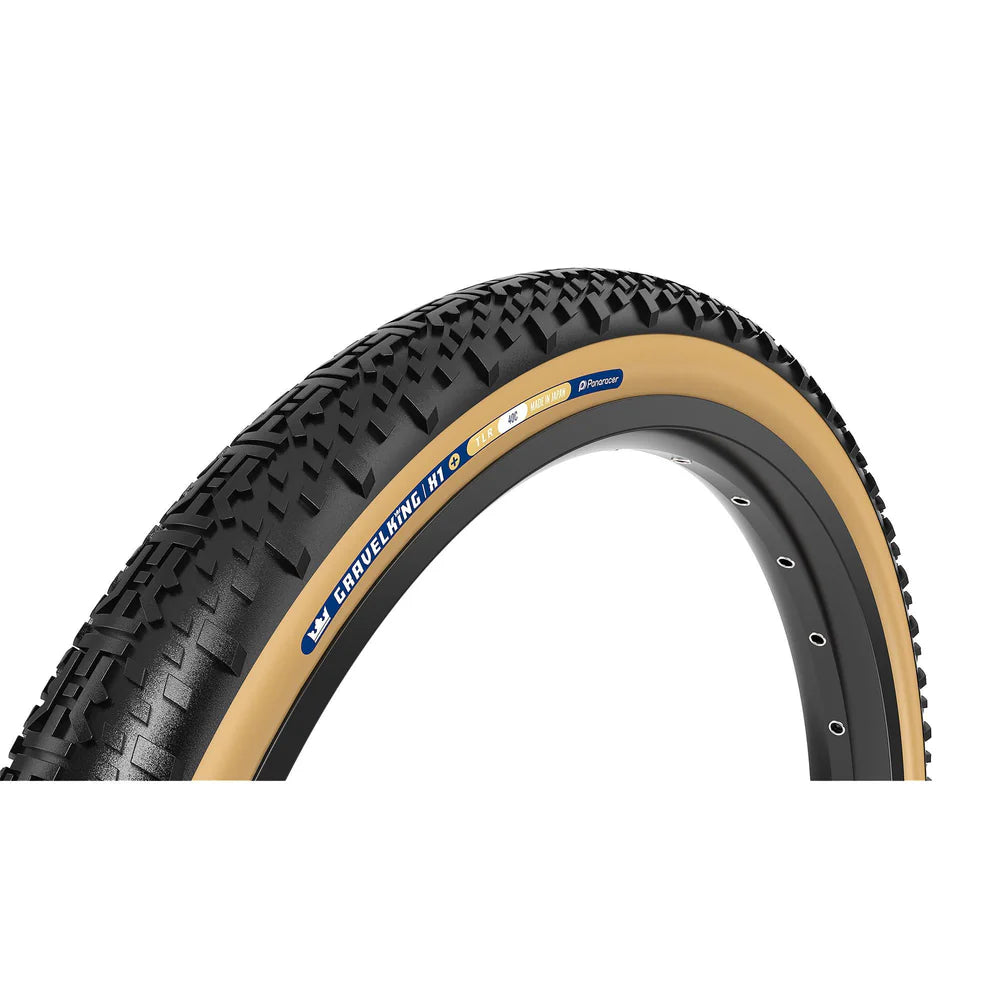 PANARACER GRAVELKING X1+ TLR 700x35c tire Tubeless Ready Brown