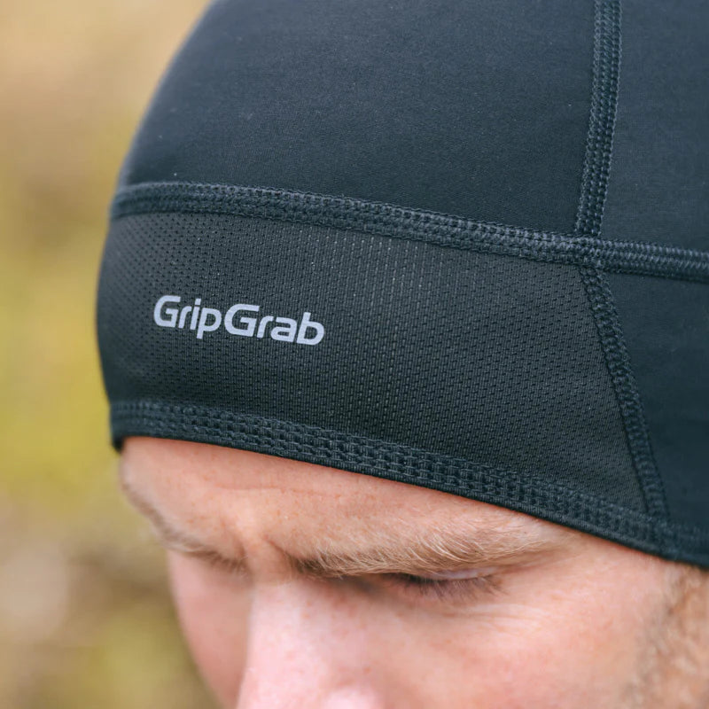 GRIPGRAB THERMO Windbreaker Winter Cap Black