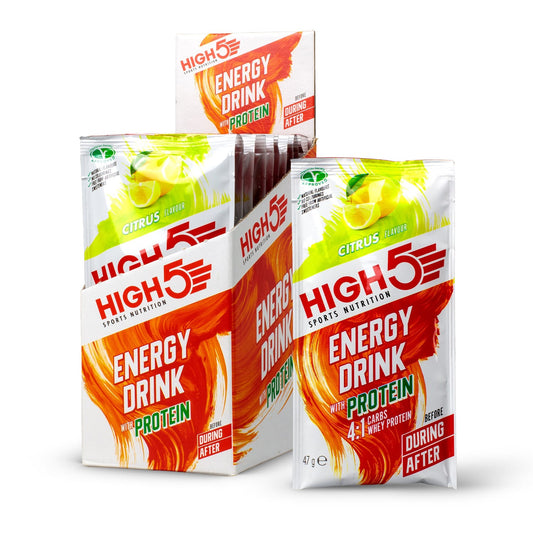Energy Drink HIGH5 ENERGY DRINK PROTEIN (47g) Lemon