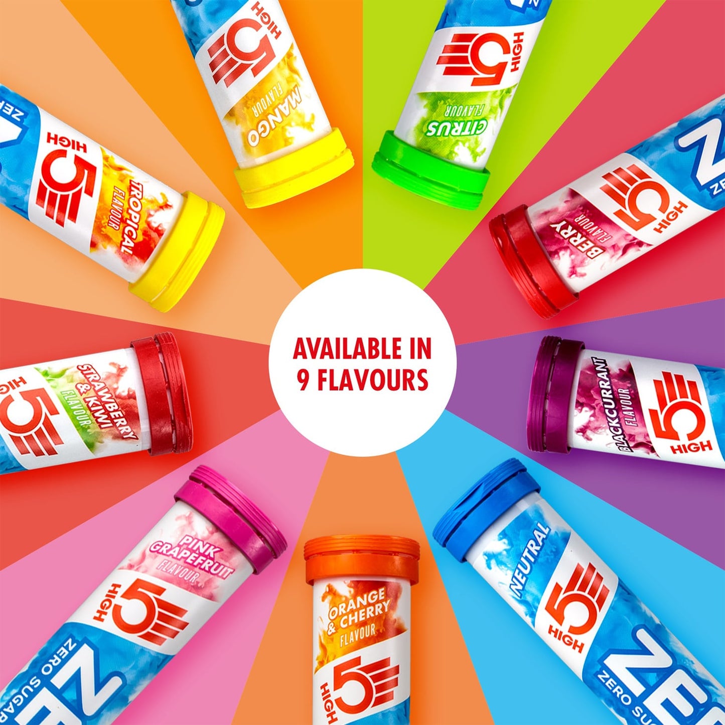 Boisson Anticrampe HIGH5 ZERO Tube of 20 Mango lozenges