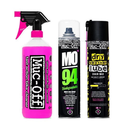 MUC-OFF CLEAN-PROTECT-LUBE Dry maintenance kit