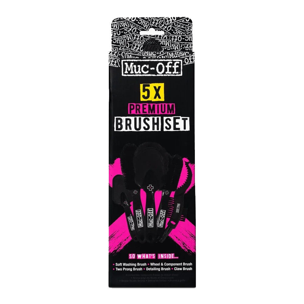 MUC-OFF Cleaning Brush Kit (5 pcs.)