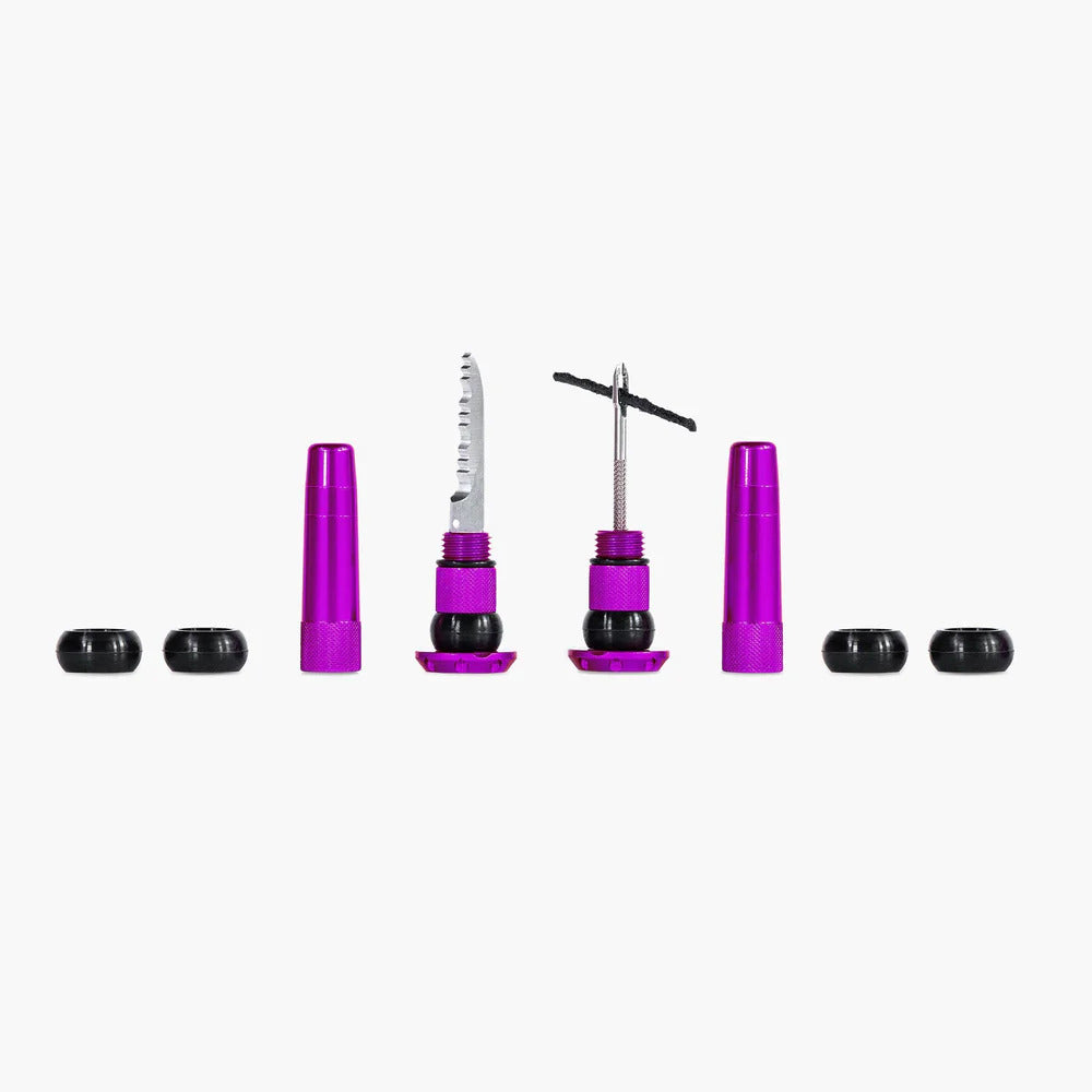 MUC OFF Tubeless Integrated Repair Kit Purple