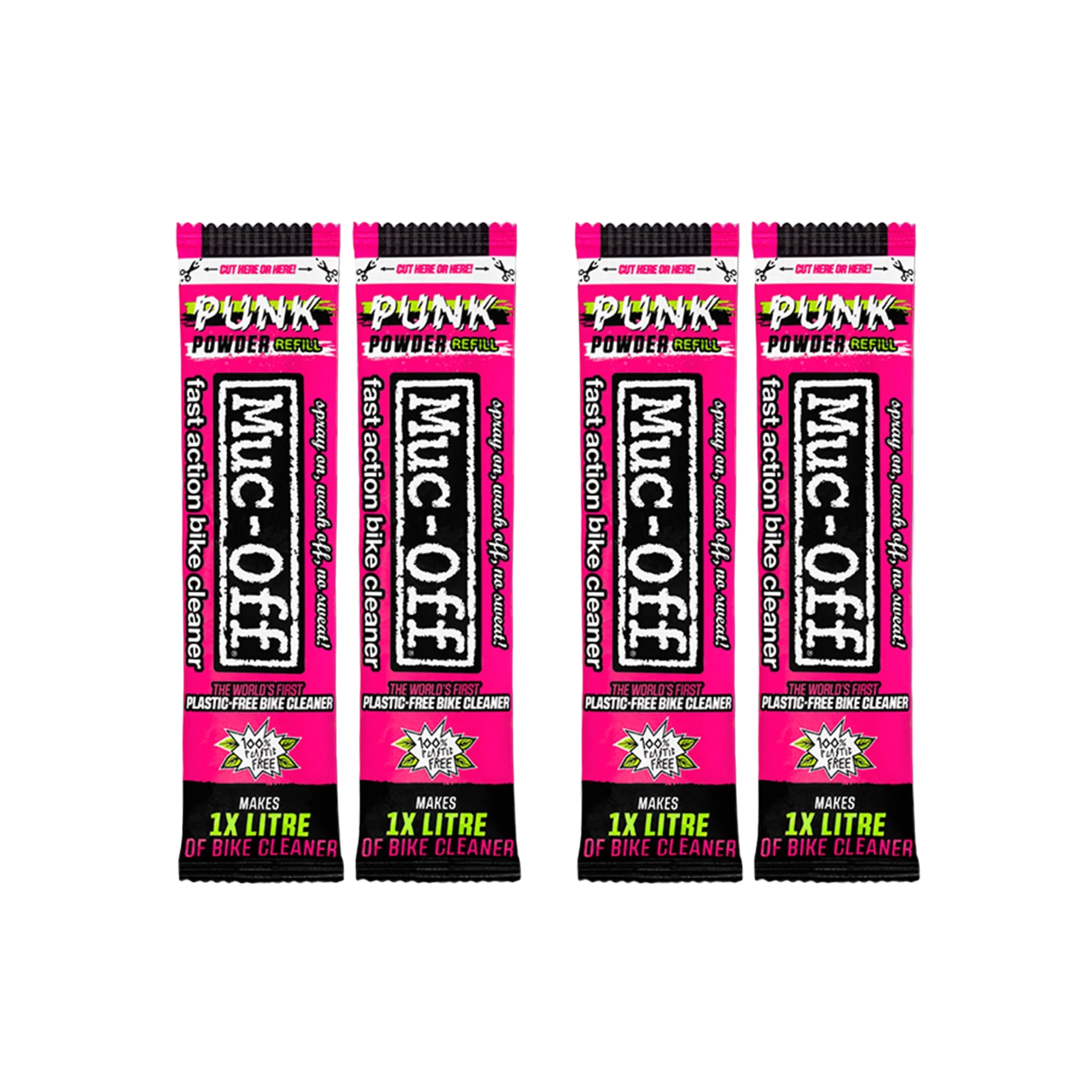 MUC-OFF PUNK POWDER Dissolving Cleansing Powder (4 stick)