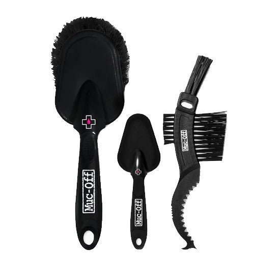 MUC-OFF Cleaning Brush Kit (3 pieces)