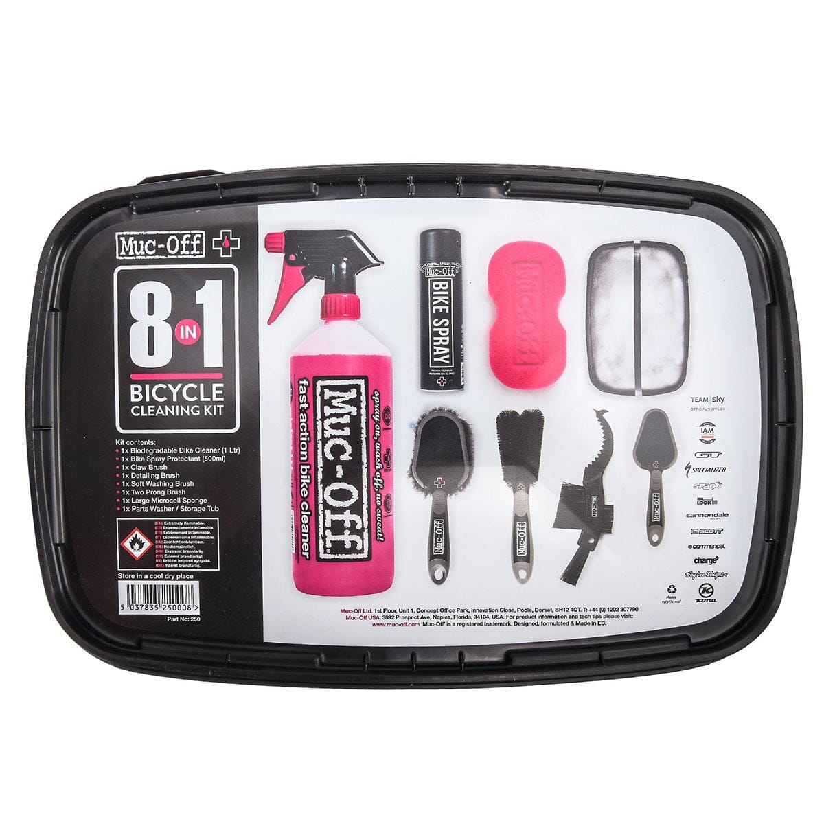 Kit de Nettoyage MUC-OFF (8 pièces)