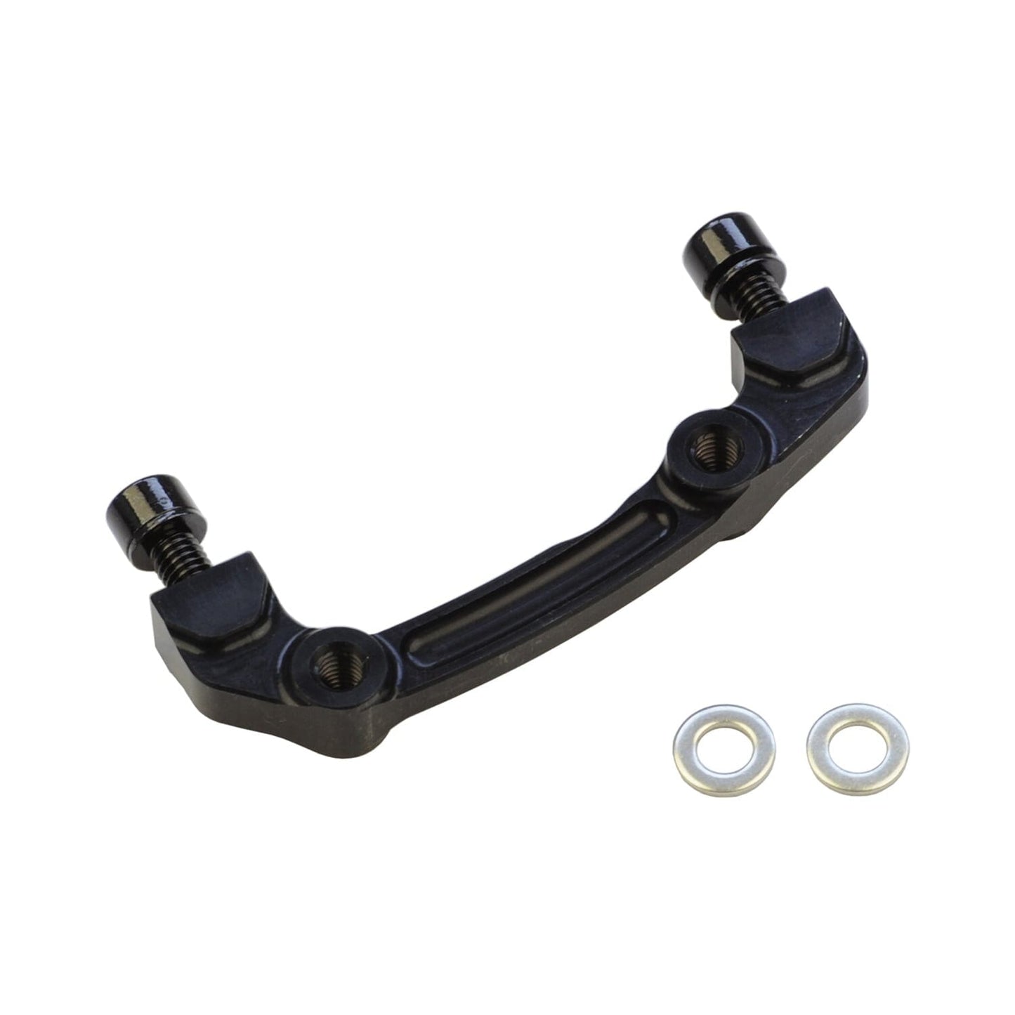 Front / Rear Caliper Adapter PM / IS HOPE (Front 180mm / Rear 160mm) #HBMF Black