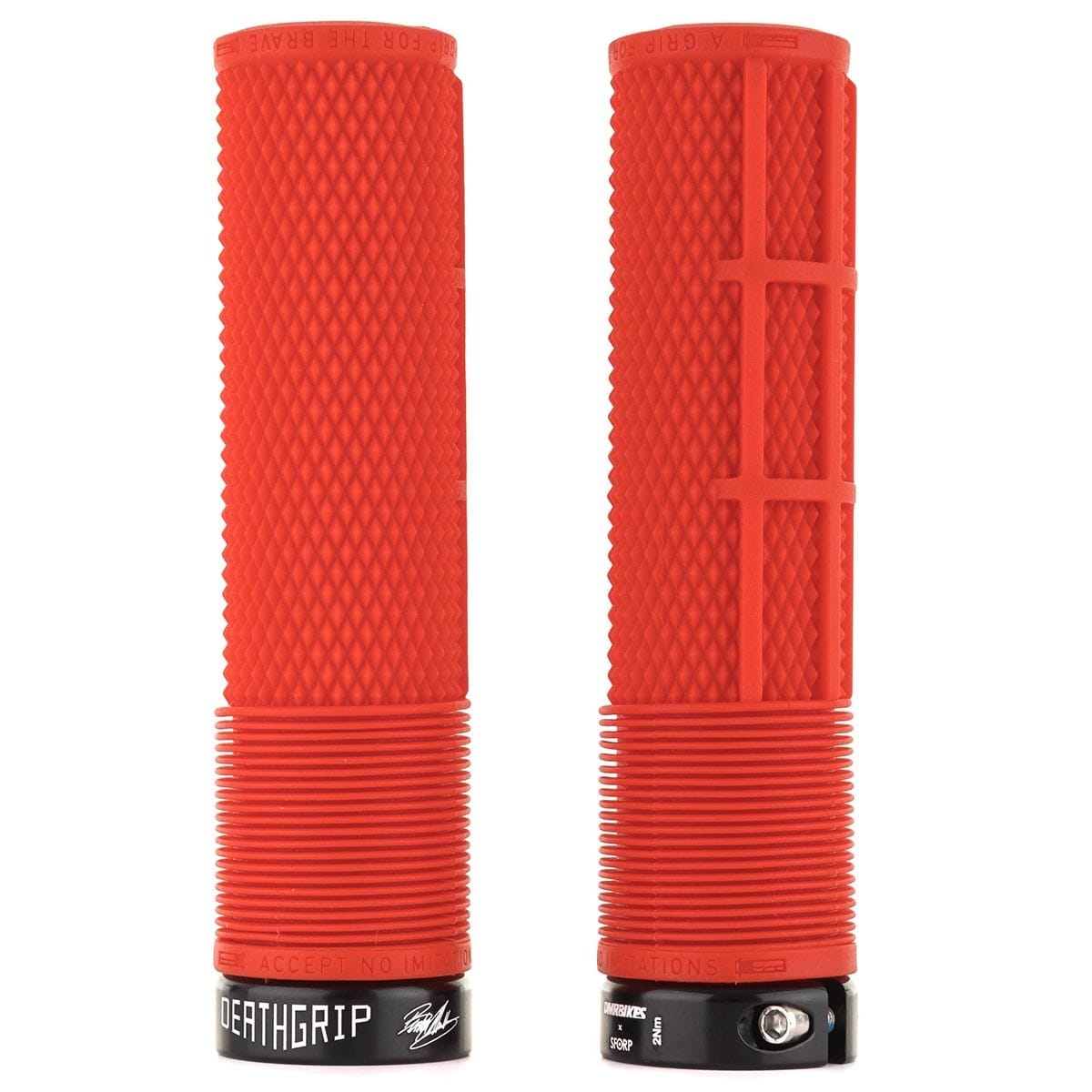 Grips DMR DEATHGRIP Medium Lock-on Red