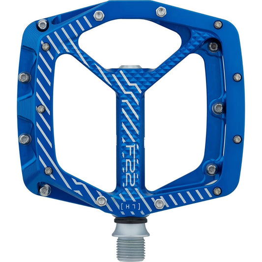 HOPE F22 flat pedals Blue