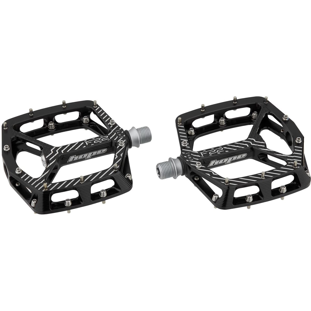 HOPE F22 Flat Pedals Black