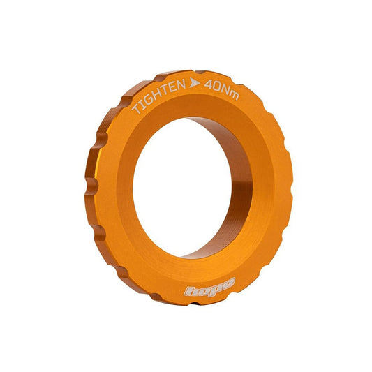 HOPE Center Lock Nut External Orange