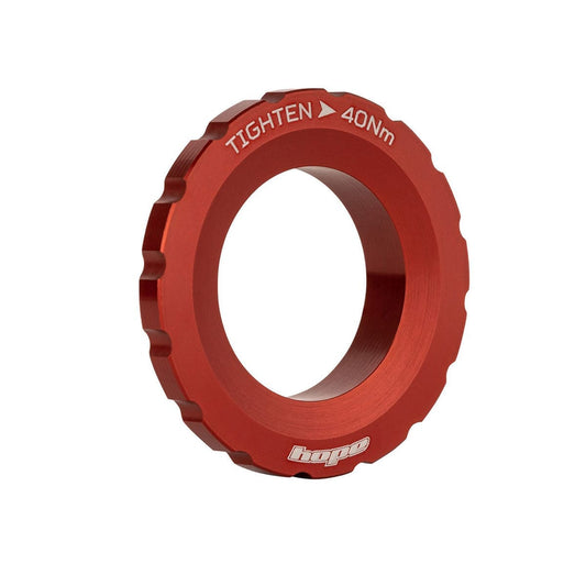 HOPE Center Lock Nut External Red