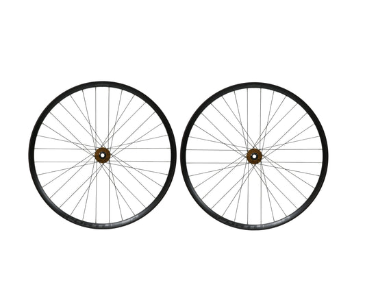 Pair of HOPE FORTUS 30 W 29" PRO 5 Boost Sram XD 6 Hole Bronze Wheels