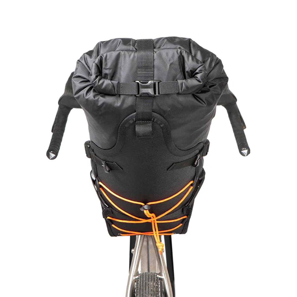 RESTRAP SADDLE BAG 18 L Orange + DRY BAG Black