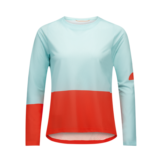 Women's POC MOTION AIR Long Sleeve Jersey Blue/Orange