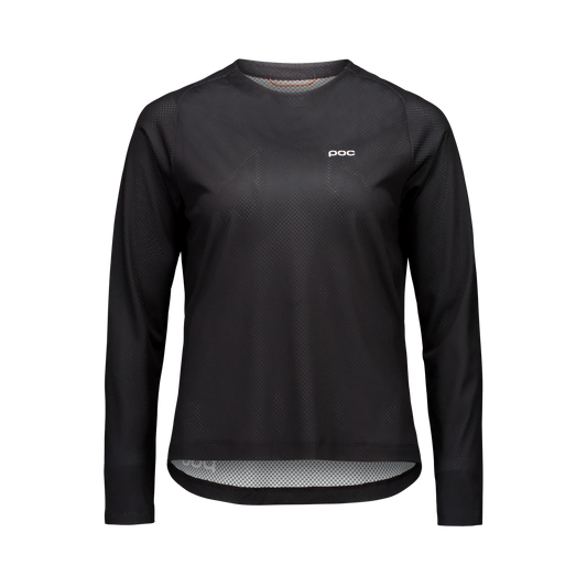 Women's POC MOTION AIR Long Sleeve Jersey Black