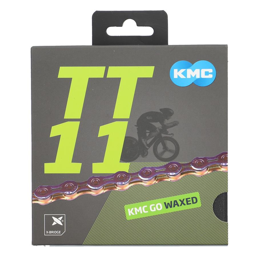11V KMC TT11 Waxed Chrome Chain