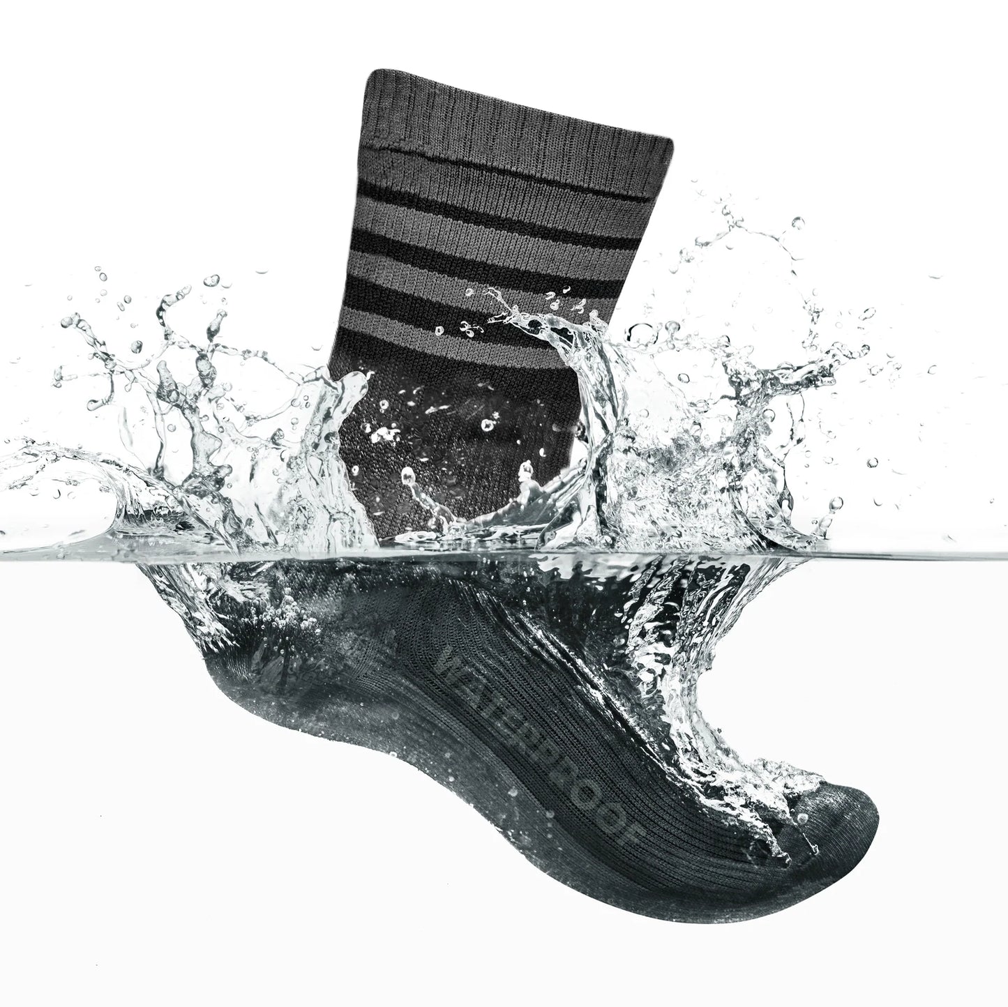 GRIPGRAB Merino Winter Waterproof Socks Black