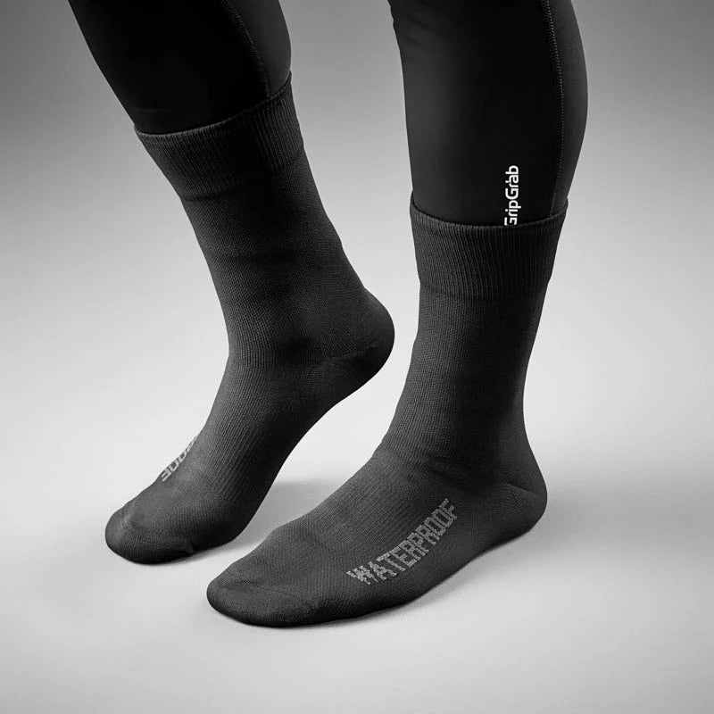 GRIPGRAB Waterproof Socks Black