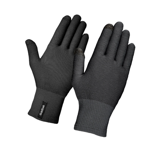 GRIPGRAB MERINO Undergloves Black