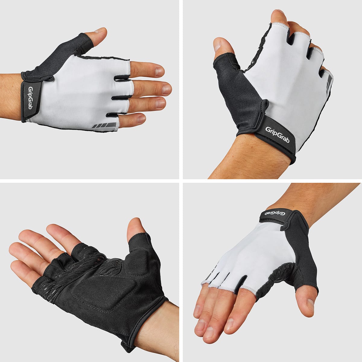 GRIPGRAB PRORIDE RC MAX Short Gloves White