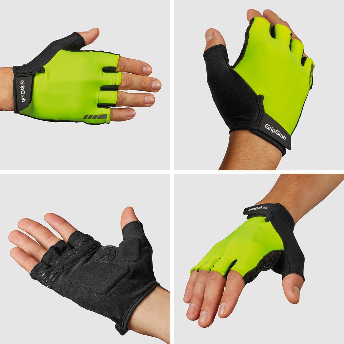 GRIPGRAB PRORIDE RC MAX Short Gloves Yellow