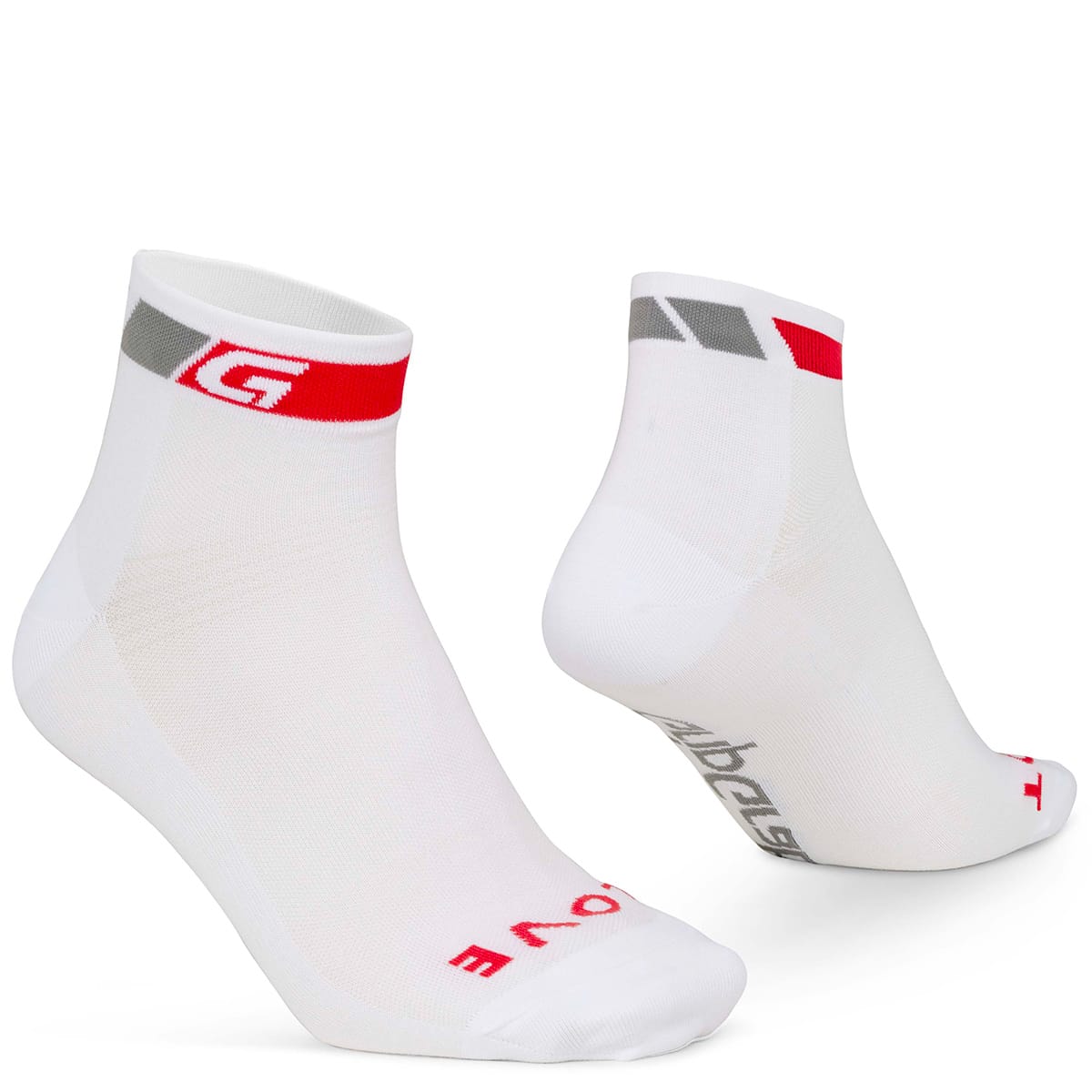 GRIPGRAB LOW CUT White Low Socks