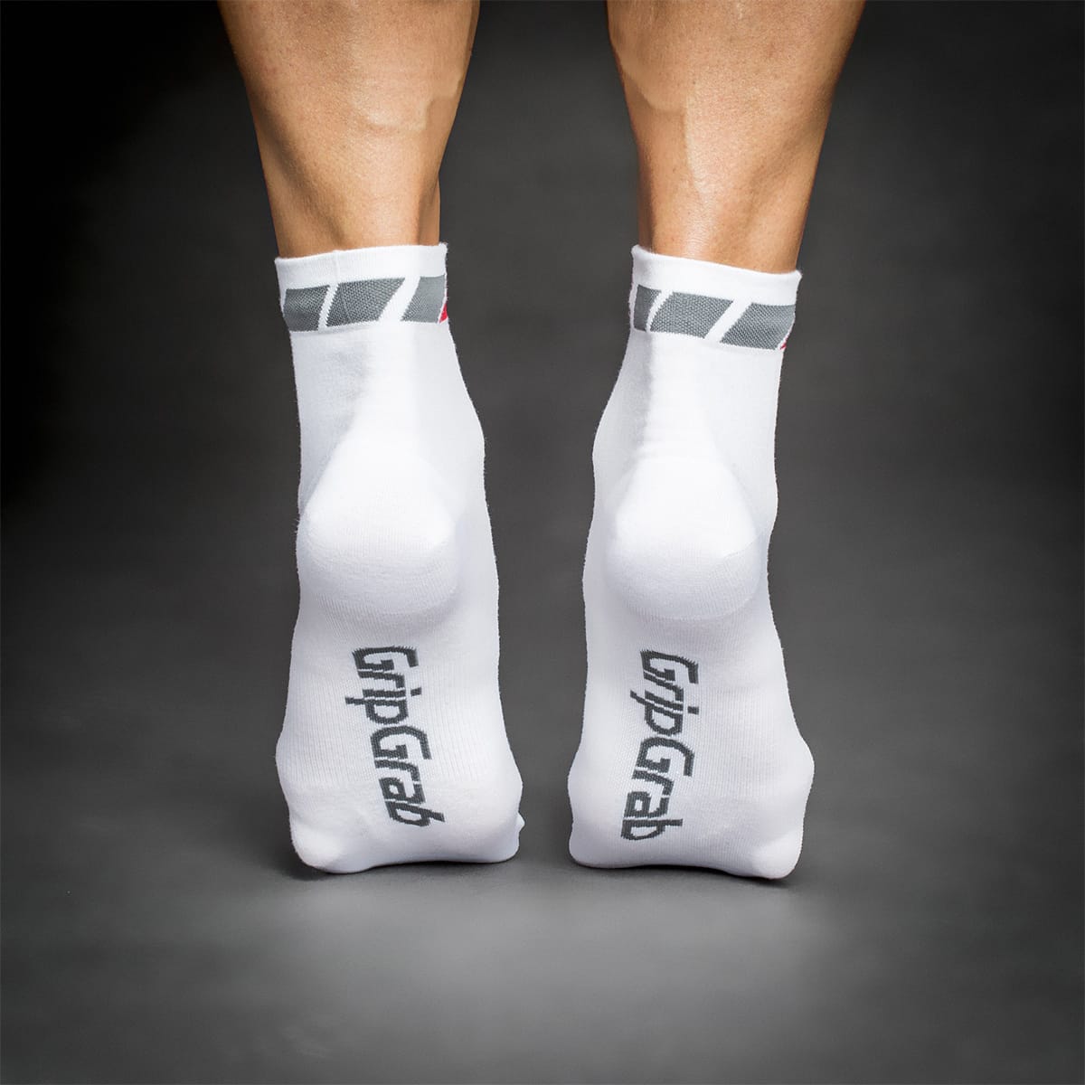 GRIPGRAB LOW CUT White Low Socks