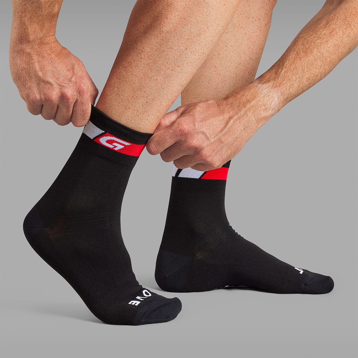 GRIPGRAB REGULAR CUT SUMMER Socks Black