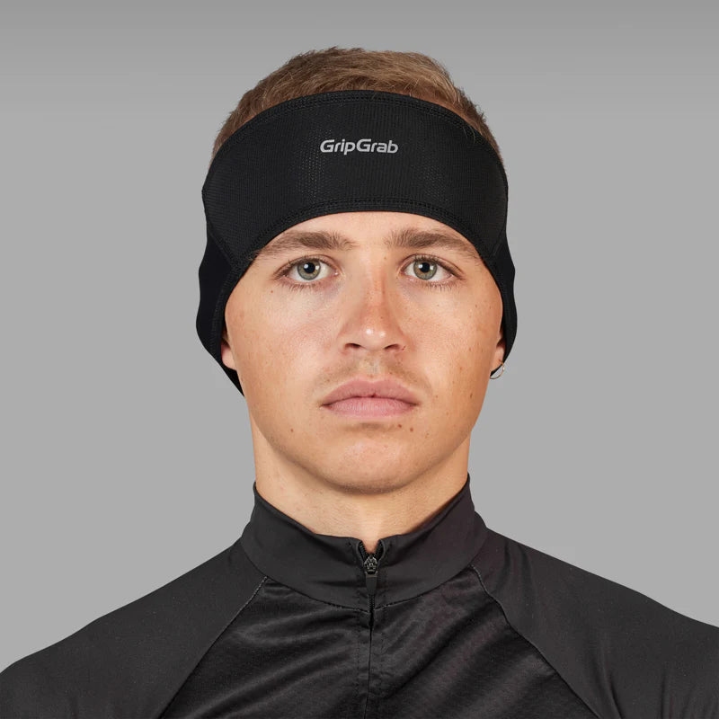 GRIPGRAB THERMO Windbreaker Headband Winter Black