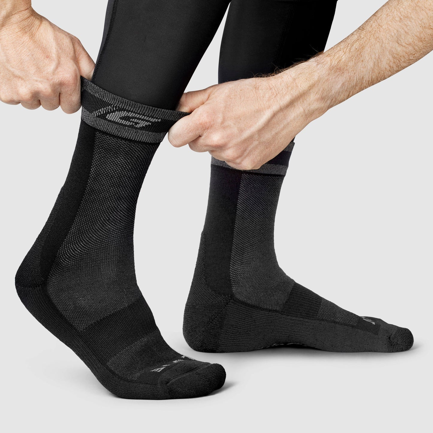 GRIPGRAB Merino Winter Socks Black