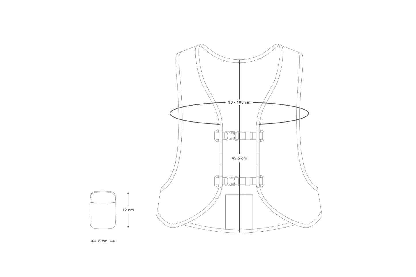 APIDURA PACKABLE VISIBILITY VEST