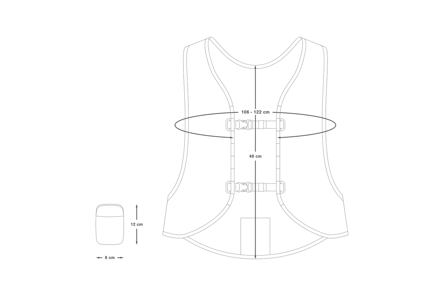 APIDURA PACKABLE VISIBILITY VEST