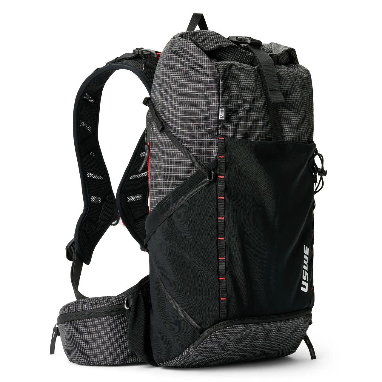 USWE ROLLTOP DAYPACK 18L Backpack Black